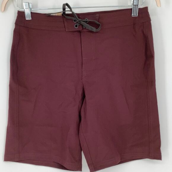 prAna Size 28 Cacao 9” Riveter Boardshort Swimming Trunks Drawstring N11-12 - Picture 3 of 10